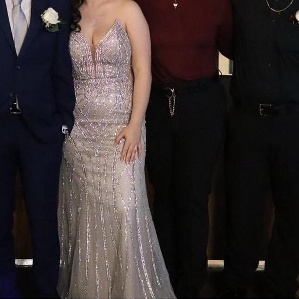 Ladivine Strapless Mermaid Dress